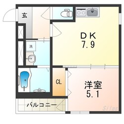 フジパレス平野上町ウエストの物件間取画像